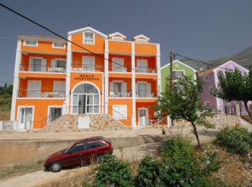 Tourist complex "Mema's Apartments" for rent in the village Agia Effimia